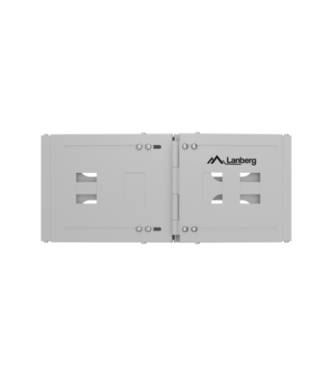 Lanberg Folding Bracket Wall-mount 19" 4U 497x400/240, Grey