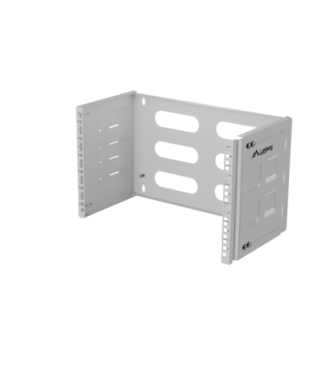 Lanberg Folding Bracket Wall-mount 19" 6U 497x400/240, Grey