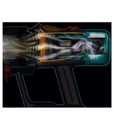 Dyson V12 Submarine 3-in-1 stick vacuum Battery Dry&wet HEPA Bagless 0.35 L Nickel, Yellow