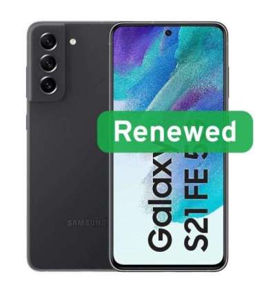 Grade A++ Samsung Galaxy S21 FE 6.4" Dynamic AMOLED 2X 5G 128GB Graphite Android Samsung Renewed