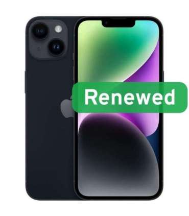 Grade C Apple iPhone 14 6.1" Super Retina XDR OLED 5G 128GB Midnight iOS Apple Renew