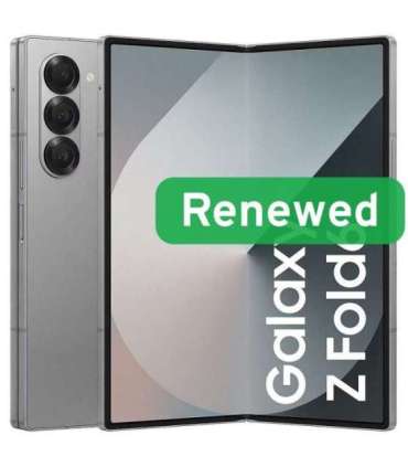 Grade A Samsung Galaxy Z Fold6 7.6" Dynamic AMOLED 2X 5G 256GB Silver Android Samsung Renewed