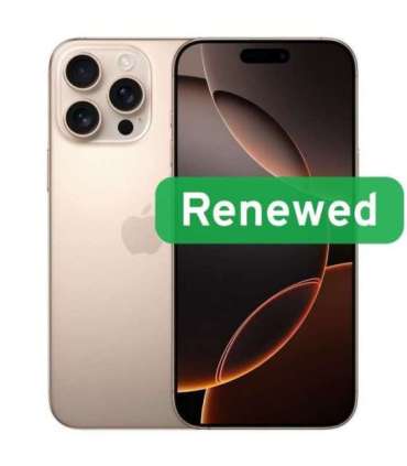 Grade C Apple iPhone 16 Pro Max 6.9" OLED 5G 256GB Desert Titanium iOS Apple Renew