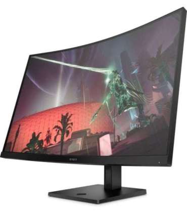 HP OMEN by HP 32c computer monitor 80 cm (31.5") 2560 x 1440 pixels Quad HD Black