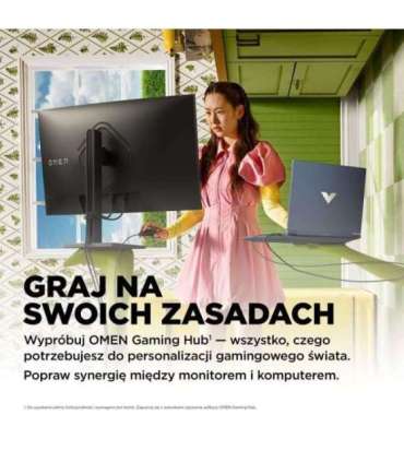 HP OMEN by HP 32c computer monitor 80 cm (31.5") 2560 x 1440 pixels Quad HD Black