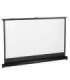 Maclean Portable Projection Screen Compact 40" 16:9 Free-Standing Office Cinema Matt White Home