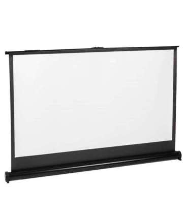Maclean Portable Projection Screen Compact 40" 16:9 Free-Standing Office Cinema Matt White Home