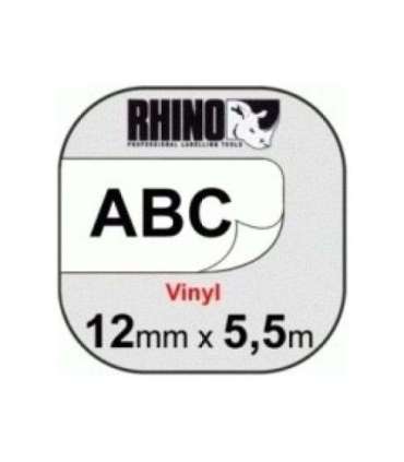 Dymo Schriftband (18444) Black White (S0718600)