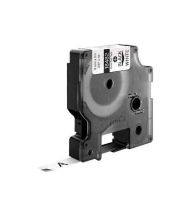 Dymo Schriftband Vinyl (18482) Black White (S0718240)