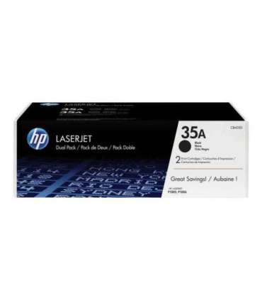 HP Cartridge No 35A HP35A HP 35A Black Schwarz (CB435A)