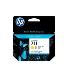 HP Ink No 711 HP711 HP 711 Yellow Gelb 3-pack 3pack (CZ136A)