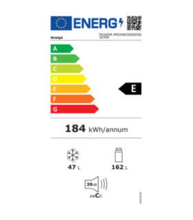 Fridge SNAIGE FR24SM-PRDH0E3