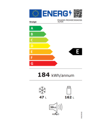 Fridge SNAIGE FR24SM-PRDH0E3