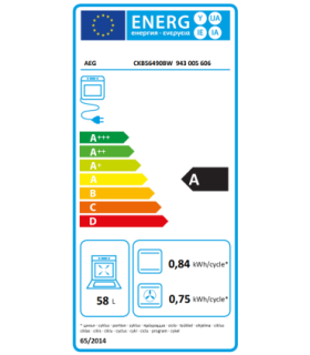 Cooker AEG CKB56490BW
