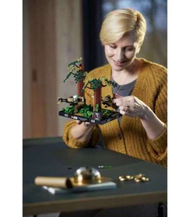 LEGO Star Wars Endor-i kiirendaja tagaajamise dioraam