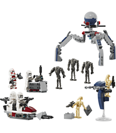LEGO Star Wars Clone Trooper-i ja Battle Droid-i lahingukomplekt