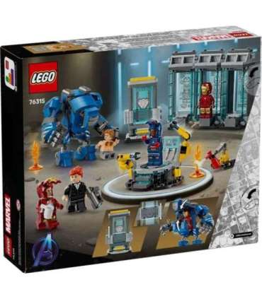 LEGO MARVEL 76315 Iron Man’s Laboratory: Hall of Armor