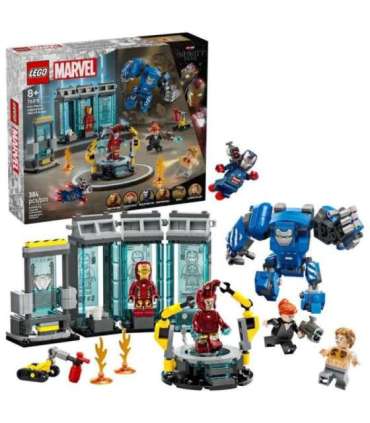 LEGO MARVEL 76315 Iron Man’s Laboratory: Hall of Armor