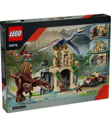 LEGO JURASSIC WORLD 76976 Spinosaurus & Quetzalcoatlus Air Mission