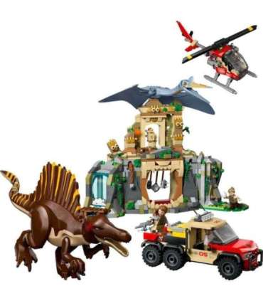 LEGO JURASSIC WORLD 76976 Spinosaurus & Quetzalcoatlus Air Mission