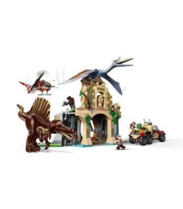 LEGO JURASSIC WORLD 76976 Spinosaurus & Quetzalcoatlus Air Mission
