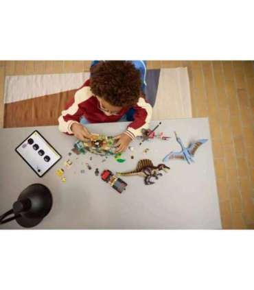 LEGO JURASSIC WORLD 76976 Spinosaurus & Quetzalcoatlus Air Mission