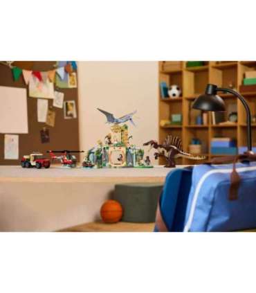 LEGO JURASSIC WORLD 76976 Spinosaurus & Quetzalcoatlus Air Mission