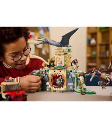 LEGO JURASSIC WORLD 76976 Spinosaurus & Quetzalcoatlus Air Mission