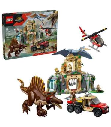 LEGO JURASSIC WORLD 76976 Spinosaurus & Quetzalcoatlus Air Mission