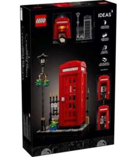 LEGO IDEAS 21347 Red London Telephone Box