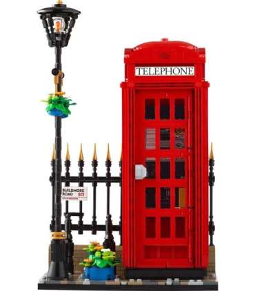 LEGO IDEAS 21347 Red London Telephone Box