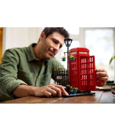LEGO IDEAS 21347 Red London Telephone Box