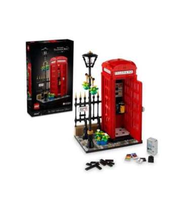 LEGO IDEAS 21347 Red London Telephone Box