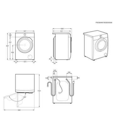 Washer-Dryer AEG LWR75965O