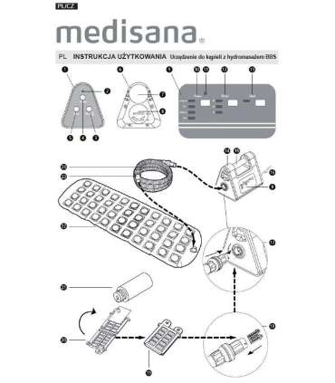 Medisana 88389 bubble bath & milk