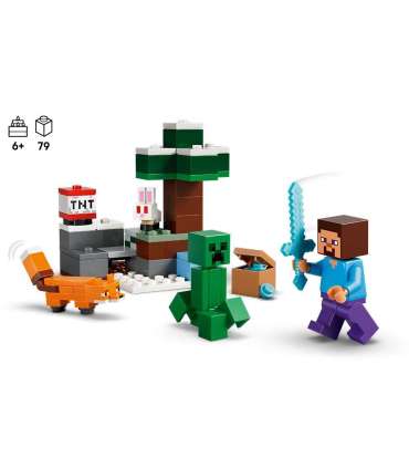LEGO Minecraft Steve'i seiklus taigas
