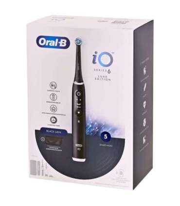 Szczoteczka elektryczna Oral-B iO Series 6 Black Lava Luxe Edition