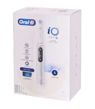 Szczoteczka elektryczna Oral-B iO Series 6 Grey Opal Luxe Editon