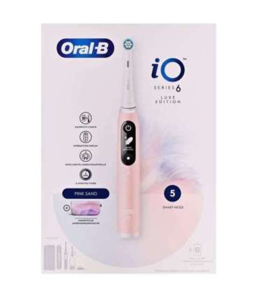 Szczoteczka elektryczna Oral-B iO Series 6 Pink Sand Luxe Edition