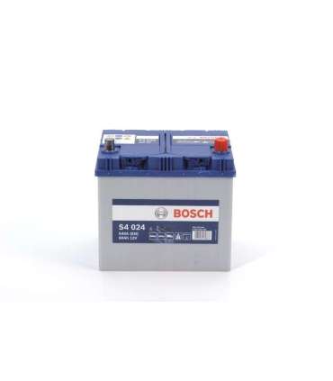 Bosch S4 024 60Ah 540A 232x173x225 -+