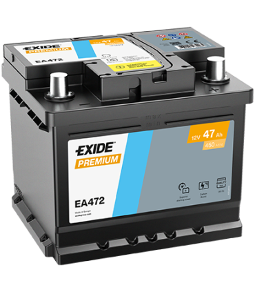 Exide Premium 47Ah450A 207x175x175-+