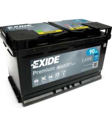 Exide Premium 90Ah720A 315x175x190-+