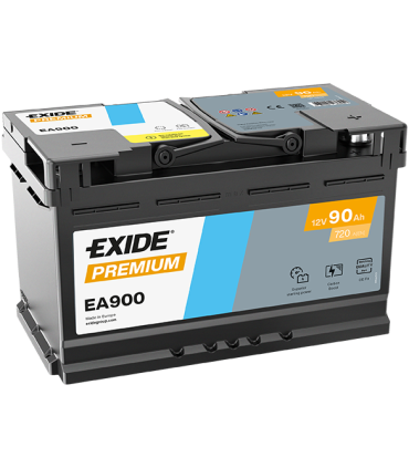 Exide Premium 90Ah720A 315x175x190-+