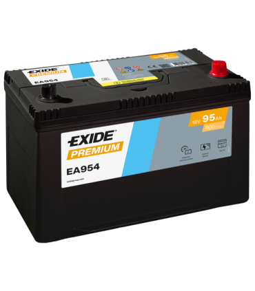 Exide Premium 95Ah800A 306x173x222-+