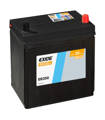 Exide Excell 35Ah 240A 187x127x220-+