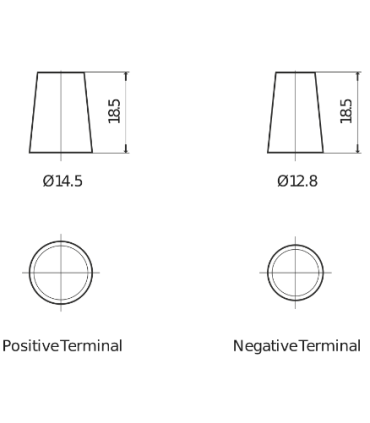 Exide Excell 35Ah 240A 187x127x220+-