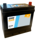 Exide Excell 45Ah 330A 218x133x223-+