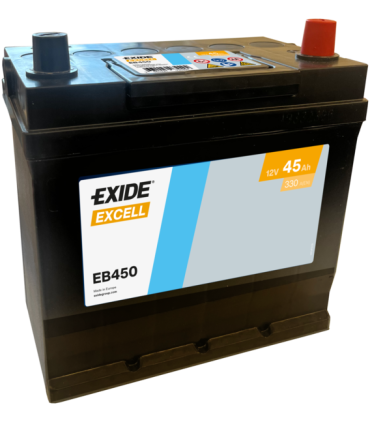 Exide Excell 45Ah 330A 218x133x223-+
