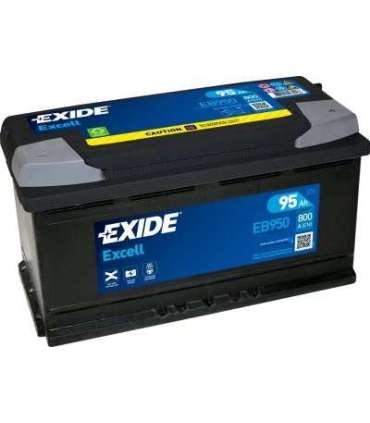 Exide Excell 95Ah 800A 353x175x190-+