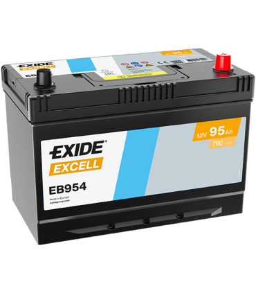 Exide Excell 95Ah 720A 306x173x222-+